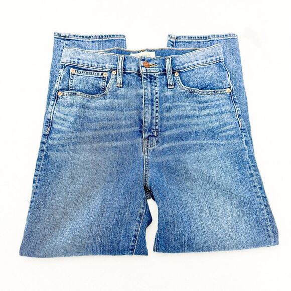 Madewell Classic Straight Denim Jeans Style M4234 Zip Fly Size 28 - Picture 4 of 9